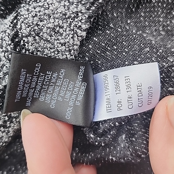 Torrid Black & Gray Plaid Midi Dress Size 2 (18/20) Pockets Elastic Waist - Picture 12 of 13